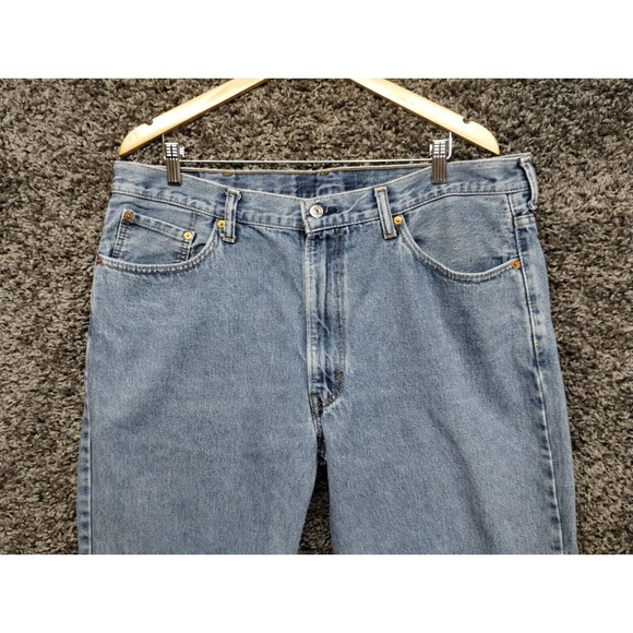 Levi 550 Jeans Men 40x30‎ Blue Relaxed Fit Tapered Leg High Rise Casual Pants - Picture 1 of 8
